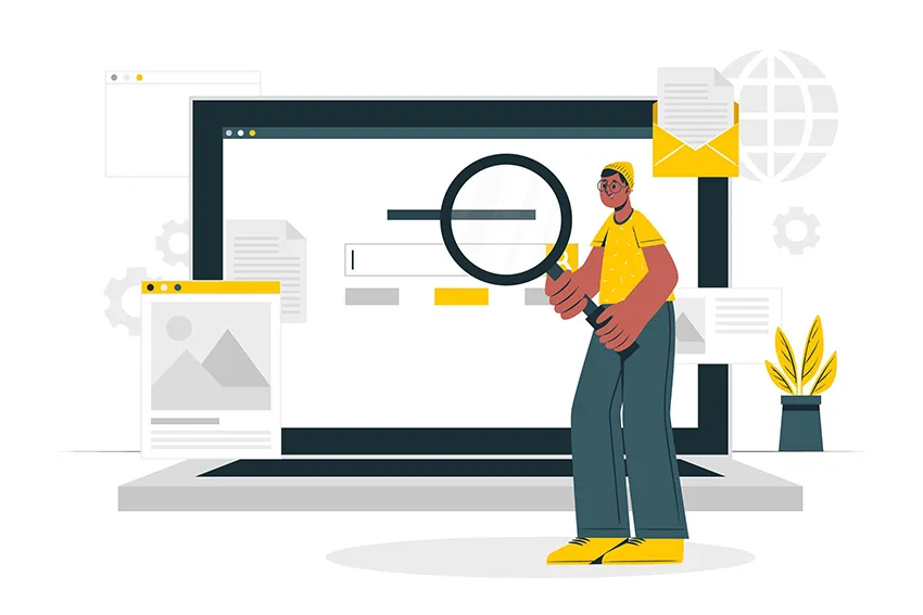 Marketers analyzing website data and search rankings to identify Google's spam detection signals