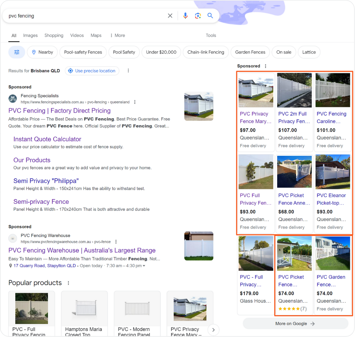 Item issues screenshot
